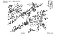 Bosch 0 601 192 773 GSB 20-2 RCE Percussion Drill 230 V / GB Spare Parts GSB20-2RCE